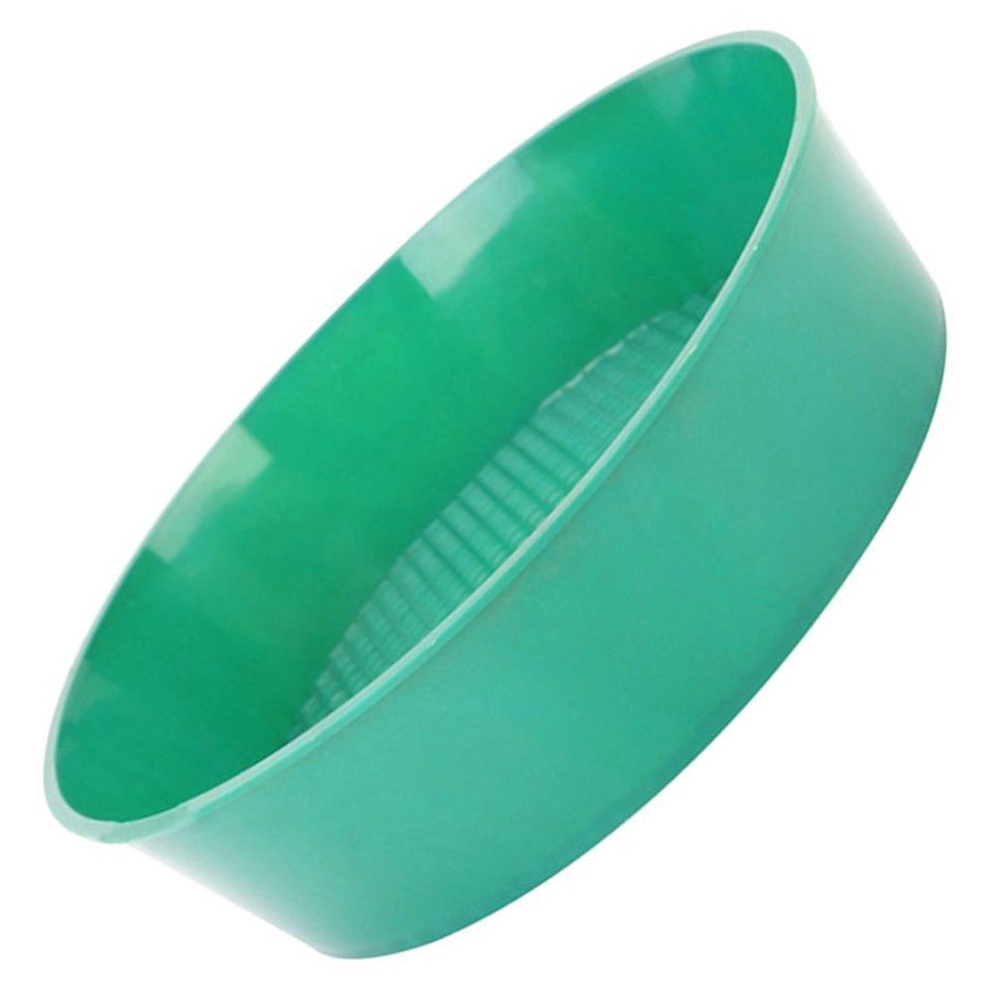 Green Plastic Garden Sifter with Mesh Screen for Home, Backyard, and Outdoor Use