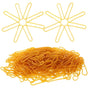 Elastic Yellow Rubber Bands for Office - Strong, Soft, and Versatile 2Pack