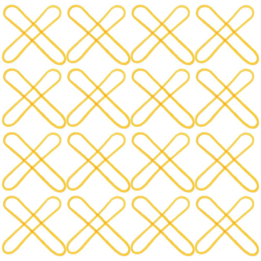 Elastic Yellow Rubber Bands for Office - Strong, Soft, and Versatile 2Pack