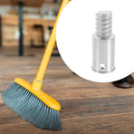 Aluminum Alloy Threaded Tip Replacement for Broom Handle with Wide Compatibility