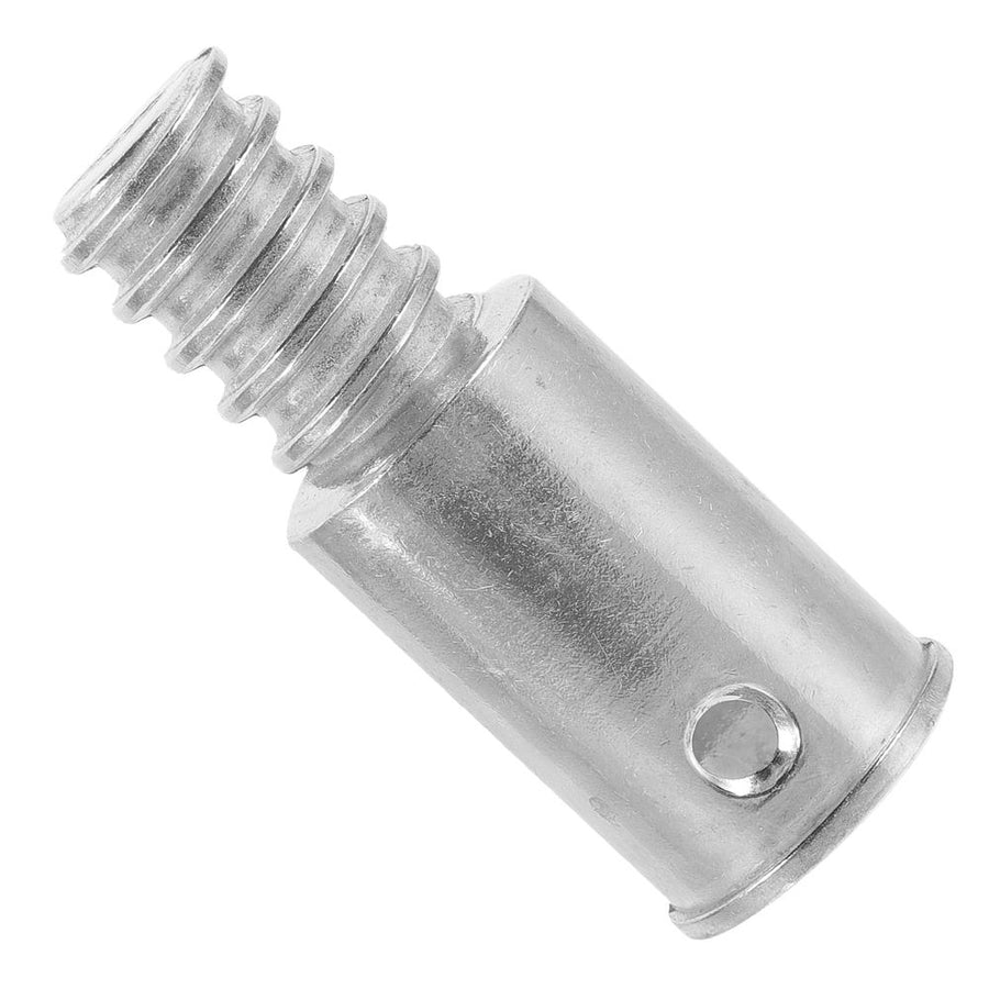 Aluminum Alloy Threaded Tip Replacement for Broom Handle with Wide Compatibility
