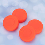 Ice Hockey Pucks Set of 10 with Smooth Flat for Precise and Accurate Shots