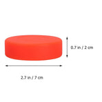 Ice Hockey Pucks Set of 10 with Smooth Flat for Precise and Accurate Shots