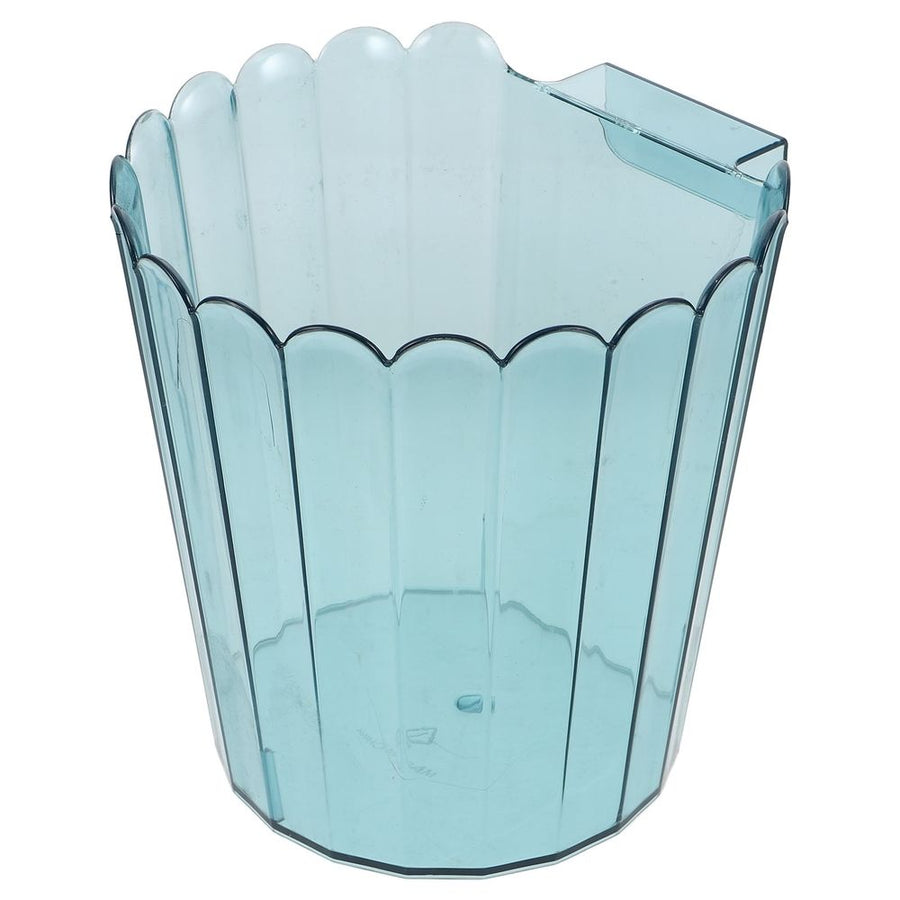 Blue Pet Wall Trash Can for Kitchen and Bathroom Easy Installation