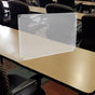 PP Material Privacy Protective Sneeze Guard for Office and Classroom Desk - Shield for Safety and