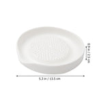 Household Garlic Grater Ceramic Ginger Grinder Multi Function Kitchen Supply