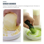 Household Garlic Grater Ceramic Ginger Grinder Multi Function Kitchen Supply