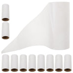 Pet Hair Remover Sticky Lint Roller White Paper for Floors 10Pcs