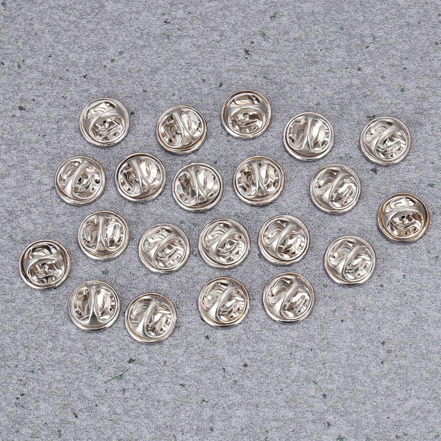 200-Pack Plated Lapel Pins with Copper Clutch Backs, Easy to Install Accessories