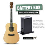 Guitar Pickup Battery Case, Plastic with Drawer, 3-Pack for Guitar Accessories