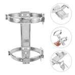 Heavy Duty Stainless Steel Mount Brackets, Plated, Industrial Grade, 2 Pieces