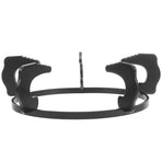 Anti-Slip Cast Iron Gas Stove Rack Black Durable Non-Slip Pot Stand for Home Kitchen