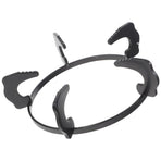 Anti-Slip Cast Iron Gas Stove Rack Black Durable Non-Slip Pot Stand for Home Kitchen