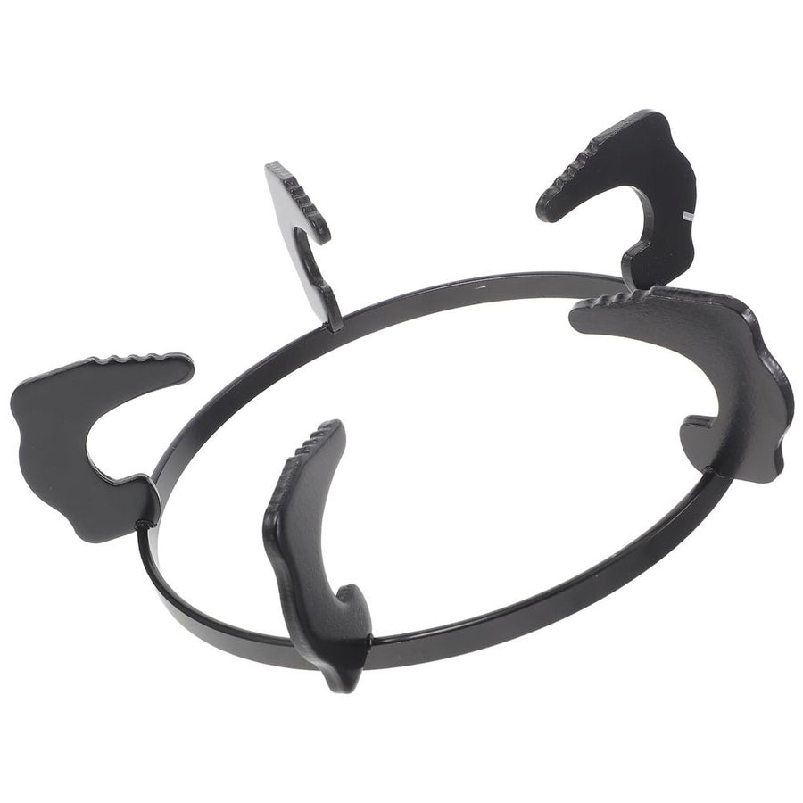 Anti-Slip Cast Iron Gas Stove Rack Black Durable Non-Slip Pot Stand for Home Kitchen