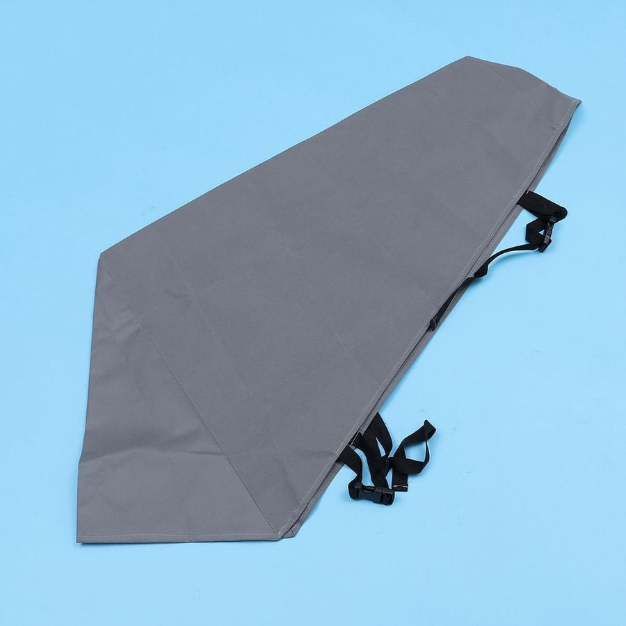 Tear-Resistant Hitch Cover Grey Secure Strap Buckle for Protective Use