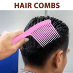 3-Piece Wide Tooth Comb Set for Easy Detangling and Styling of Curly, Thick, and Textured Hair at Home
