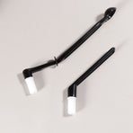 2Pcs Coffee Machine Brush Set with Anti Scald Nylon Handle for Coffee Maker