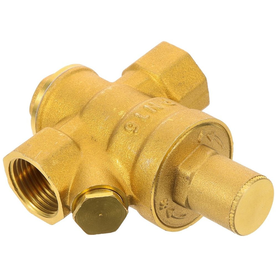 Brass Pressure Regulator Valve for Household Water Systems and Plumbing Applications