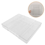 Clear Acrylic Silverware Tray with Multiple Compartments for Kitchen and Office Storage