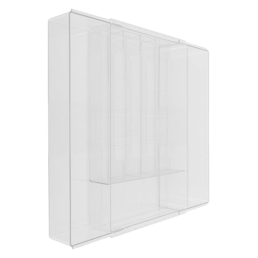 Clear Acrylic Silverware Tray with Multiple Compartments for Kitchen and Office Storage
