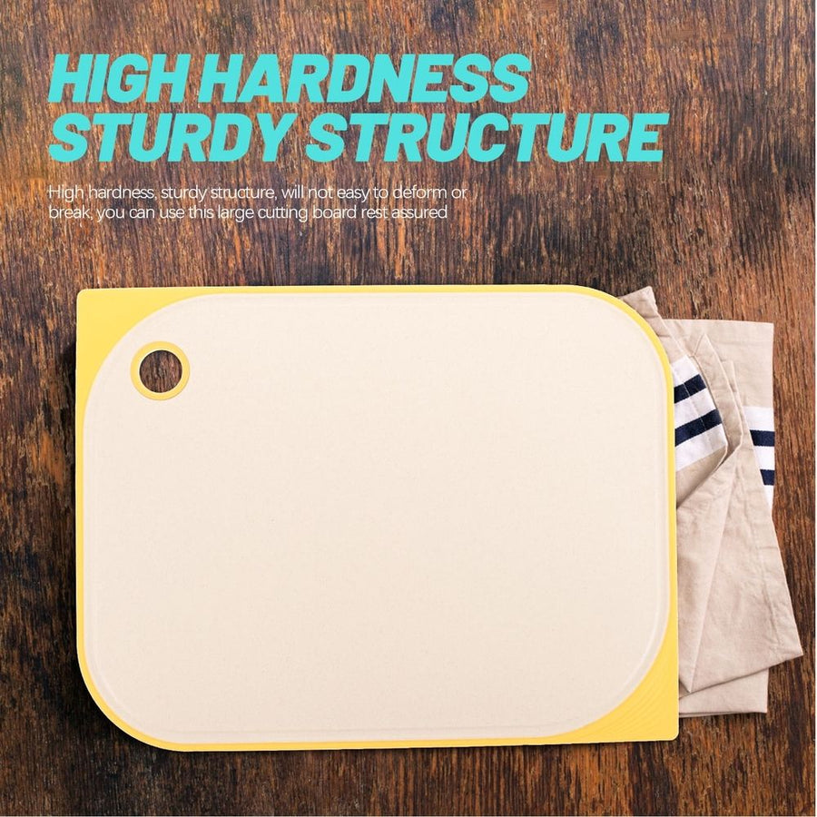 Portable Beige Cutting Board, Solid and Reusable for Kitchen