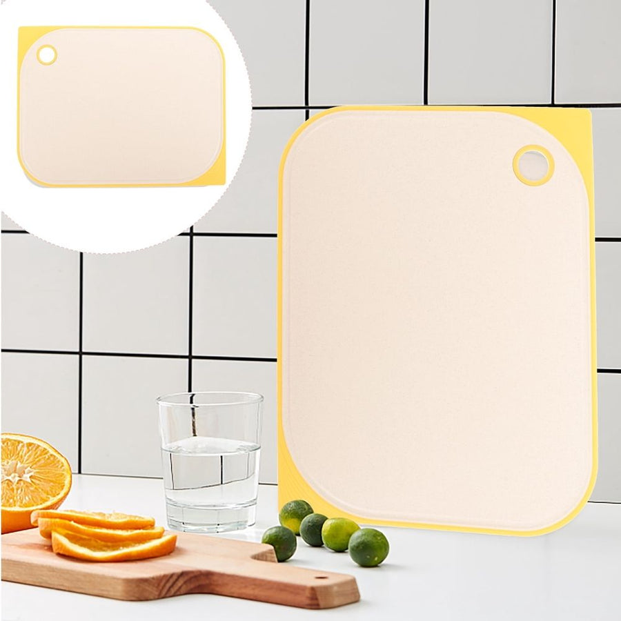 Portable Beige Cutting Board, Solid and Reusable for Kitchen
