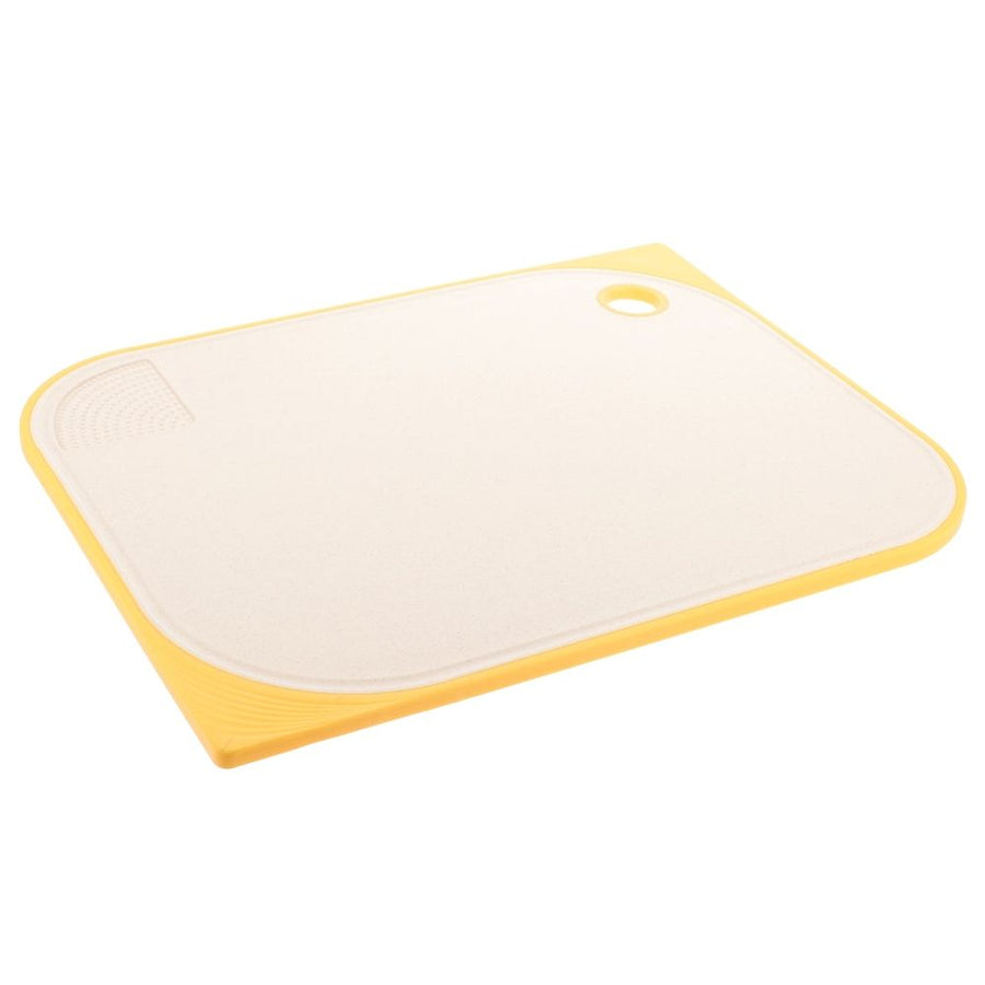 Portable Beige Cutting Board, Solid and Reusable for Kitchen