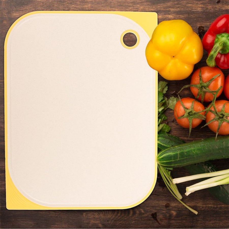 Portable Beige Cutting Board, Solid and Reusable for Kitchen