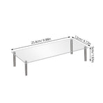 Transparent Cake Holder Set with Large Capacity for Elegant Party Dessert Display and Serving