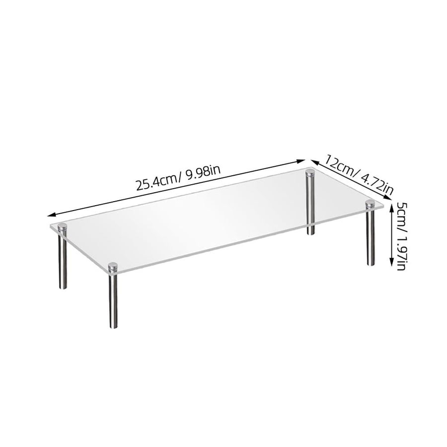 Transparent Cake Holder Set with Large Capacity for Elegant Party Dessert Display and Serving