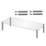 Transparent Cake Holder Set with Large Capacity for Elegant Party Dessert Display and Serving