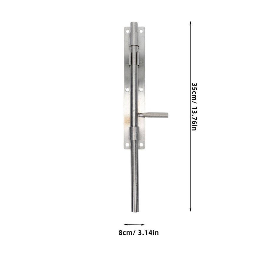 Heavy-Duty Plated Stainless Steel Gate Lock for Fence, Easy Installation, Home Security Solution