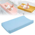 Bed Cover Breathable Simple Style Table Cover Soft Smooth Changing Pads Cover Soft Comfy Pad,Cotton Fitted Diaper Chang Table Covers, Soft Breathable Changing Pad Sheets