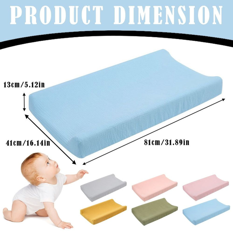 Bed Cover Breathable Simple Style Table Cover Soft Smooth Changing Pads Cover Soft Comfy Pad,Cotton Fitted Diaper Chang Table Covers, Soft Breathable Changing Pad Sheets