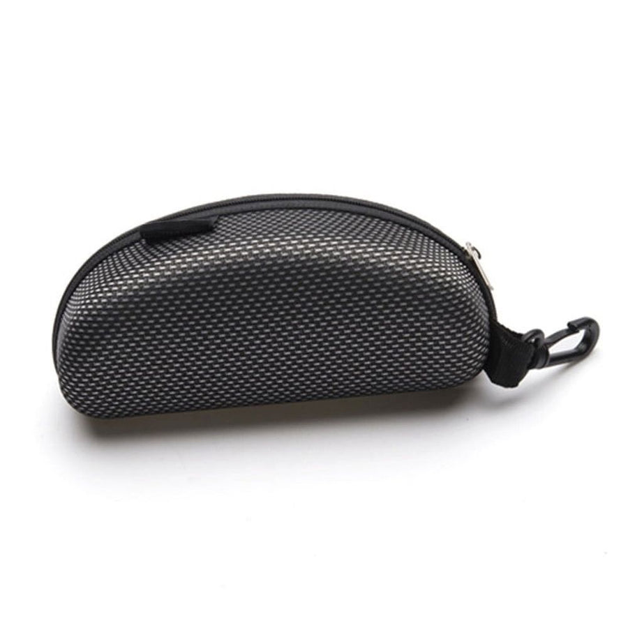 Portable Zipper Eye Glasses Sunglasses Hard Case Box Protector Large NEW! V2K4