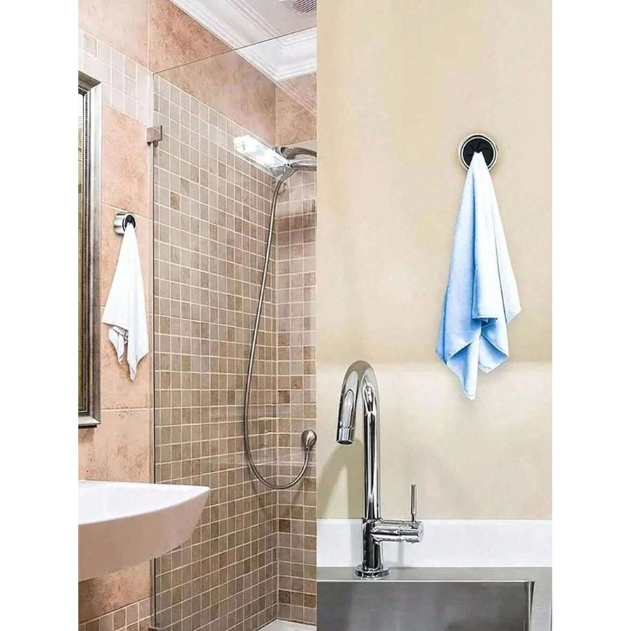 3-Pack Self-Adhesive Towel Holder – No-Drilling Wall Hook for Kitchen, Bathroom & Home