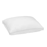 Royal Comfort Luxury Bamboo Blend Gusset Pillow Twin Pack 4cm Gusset Support - Top-Down View