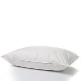 Casa Decor 50% Duck Feather 50% Down Pillow Cotton Cover 1000GSM Single Pack - Front View