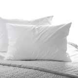 Casa Decor 50% Duck Feather 50% Down Pillow Cotton Cover 1000GSM Twin Pack - 45-Degree Angle