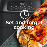 Kitchen Couture 11.5 Litre Air Fryer Multifunctional LCD Digital Display Black - Extra Image
