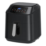 Kitchen Couture 11.5 Litre Air Fryer Multifunctional LCD Digital Display Black - Top-Down View