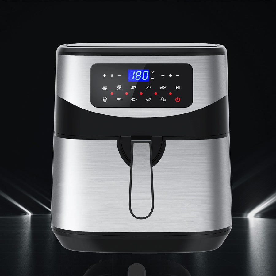Kitchen Couture 12 Litre Air Fryer Multifunctional LCD One Touch Display Silver, image 14