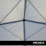 Arcadia Furniture Gazebo 3 x 3 Metre Canopy Navy Portable Pop Up Outdoor Beach - Extra Image