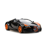 Remote Control Bugatti Grandsport Vitesse 1:14 Scale Black Brand New Sports Car - Front View