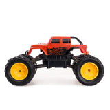 Remote Control Off Roader Rock Crawler 1:18 Scale Orange Brand New Radio Remote - Side View