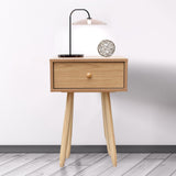 Milano Decor Bedside Table Kirrawee Drawers Nightstand Unit Cabinet Storage - Top-Down View
