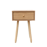 Milano Decor Bedside Table Kirrawee Drawers Nightstand Unit Cabinet Storage - Front View