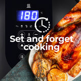 Kitchen Couture 3.5 Litre Digital Display Black Air Fryer Oil Free Cooking - Extra Image
