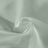 Royal Comfort Mulberry Soft Silk Hypoallergenic Pillowcase Twin Pack 51 x 76cm - Sage - Top-Down View