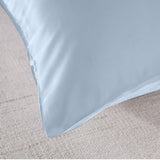 Royal Comfort Mulberry Soft Silk Hypoallergenic Pillowcase Twin Pack 51 x 76cm - Soft Blue